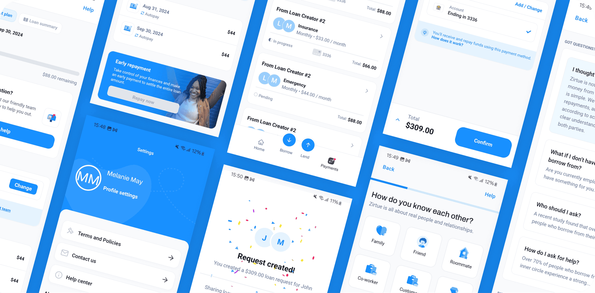 P2P Lending Application for iOS and Android