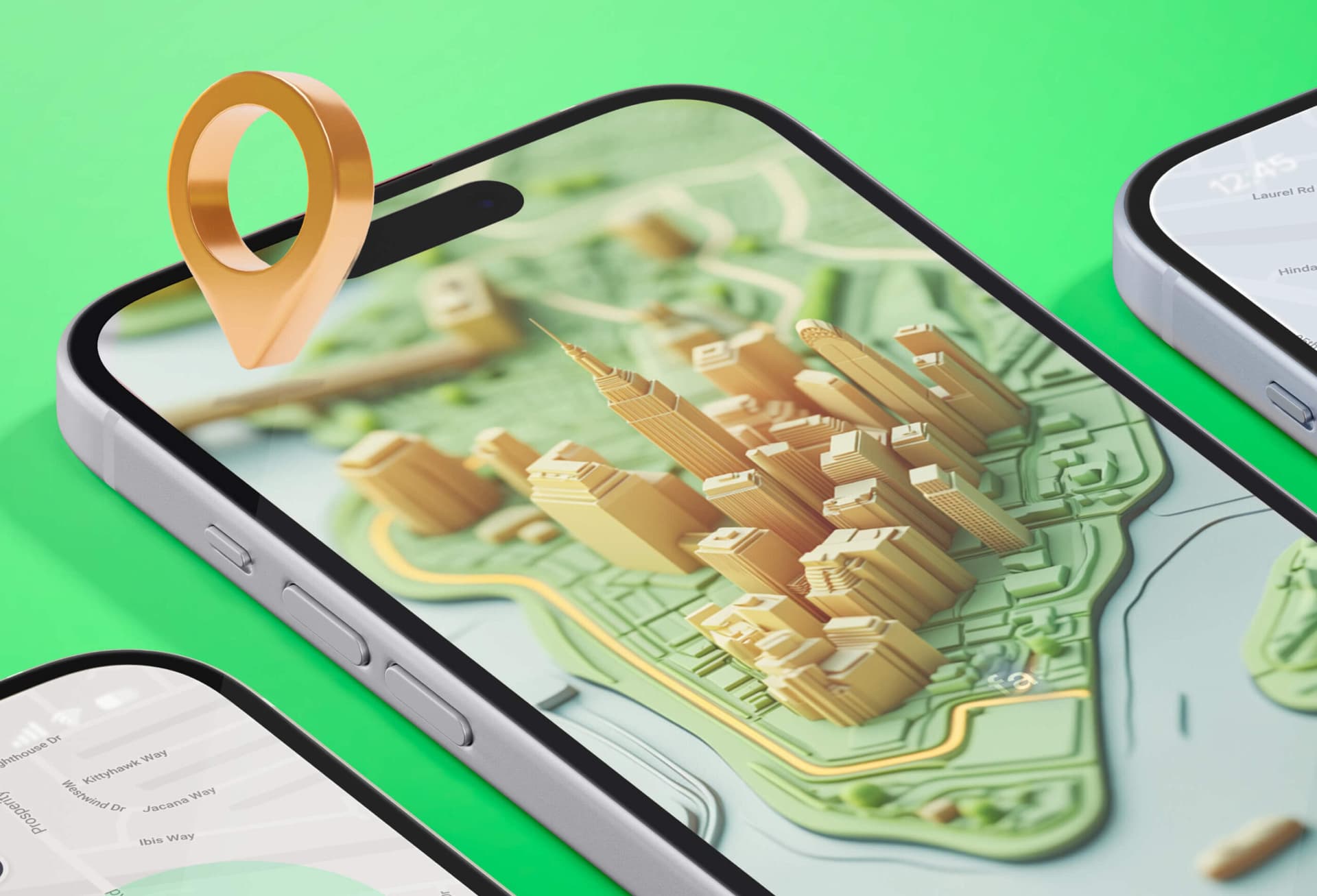Android navigation app with real-time travel updates