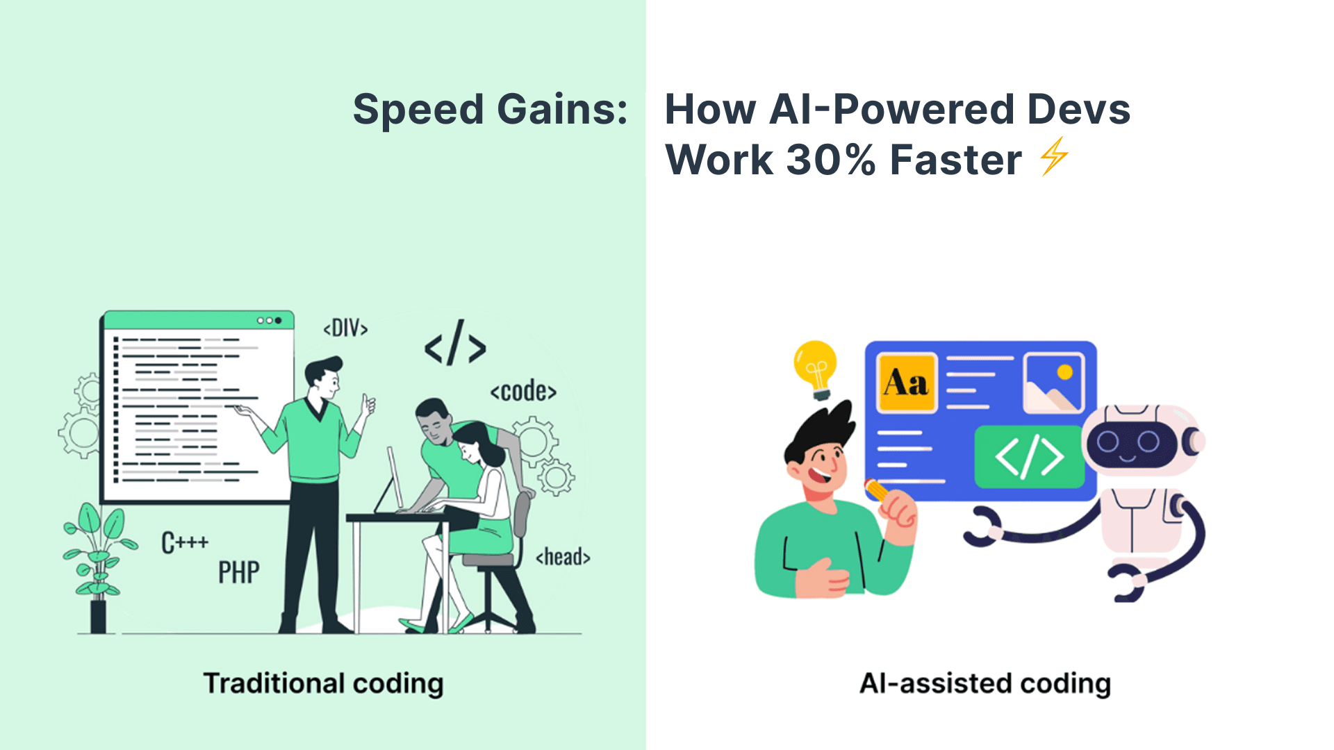 How AI-Assisted Developers Deliver 30% Faster