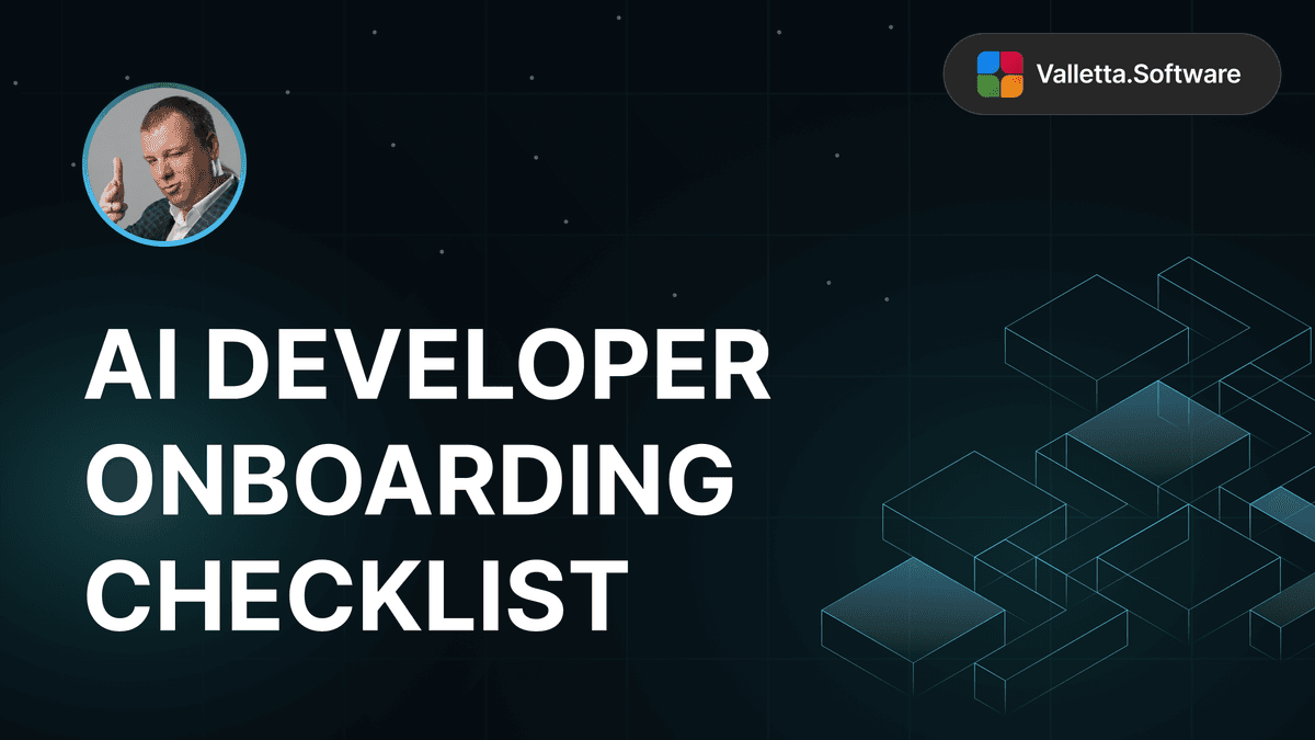 AI Developer Onboarding Checklist: 30-Day Setup (2026)