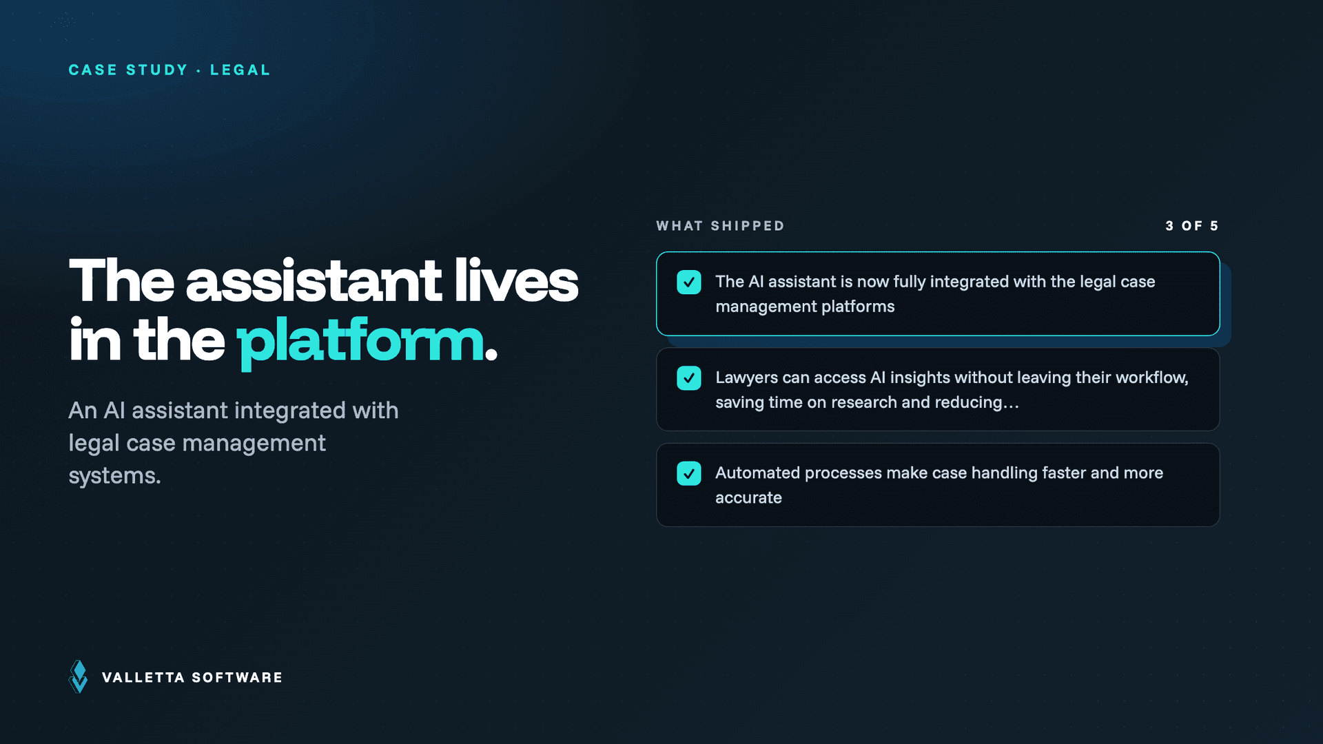 AI-Powered Legal Case Management Integration
