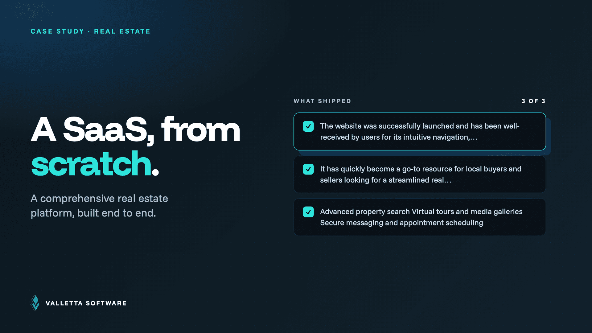A Comprehensive Real Estate SaaS Platform from Scratch