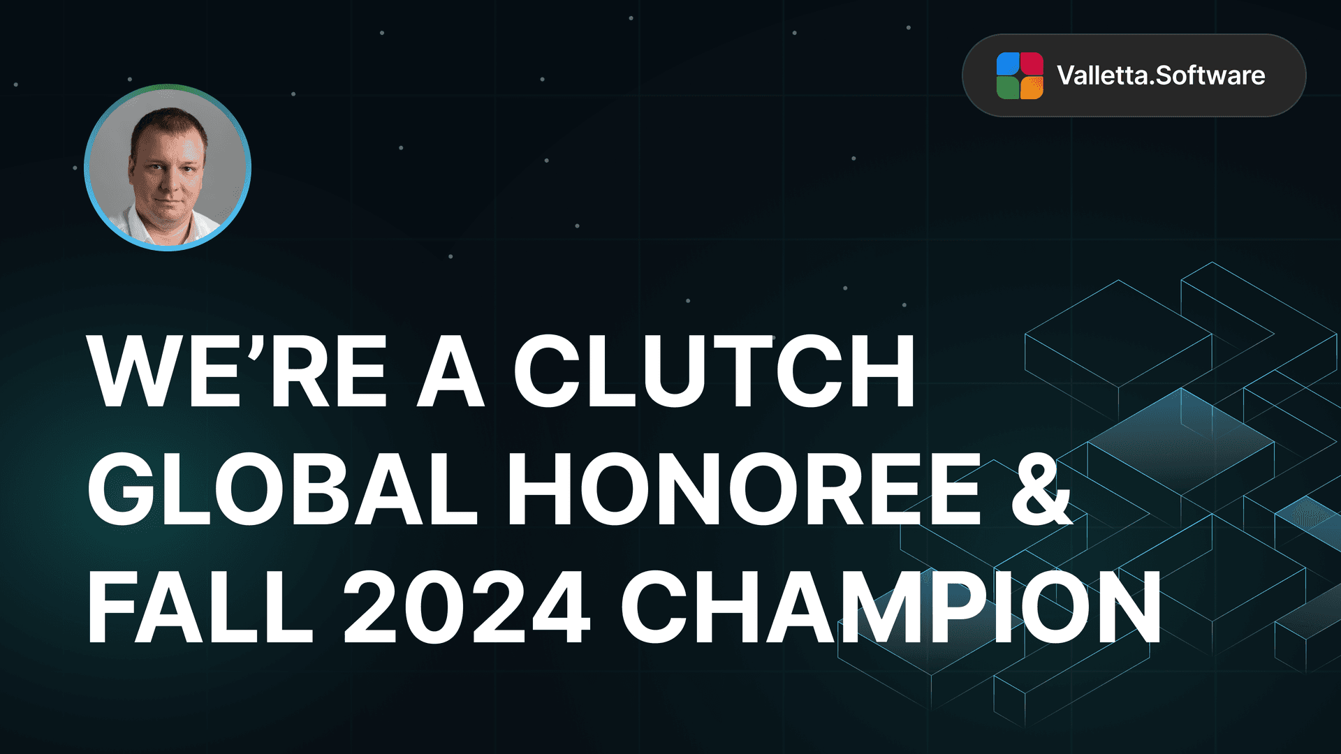Valletta Software Development Recognized as a Clutch Global Honoree and Champion for Fall 2024