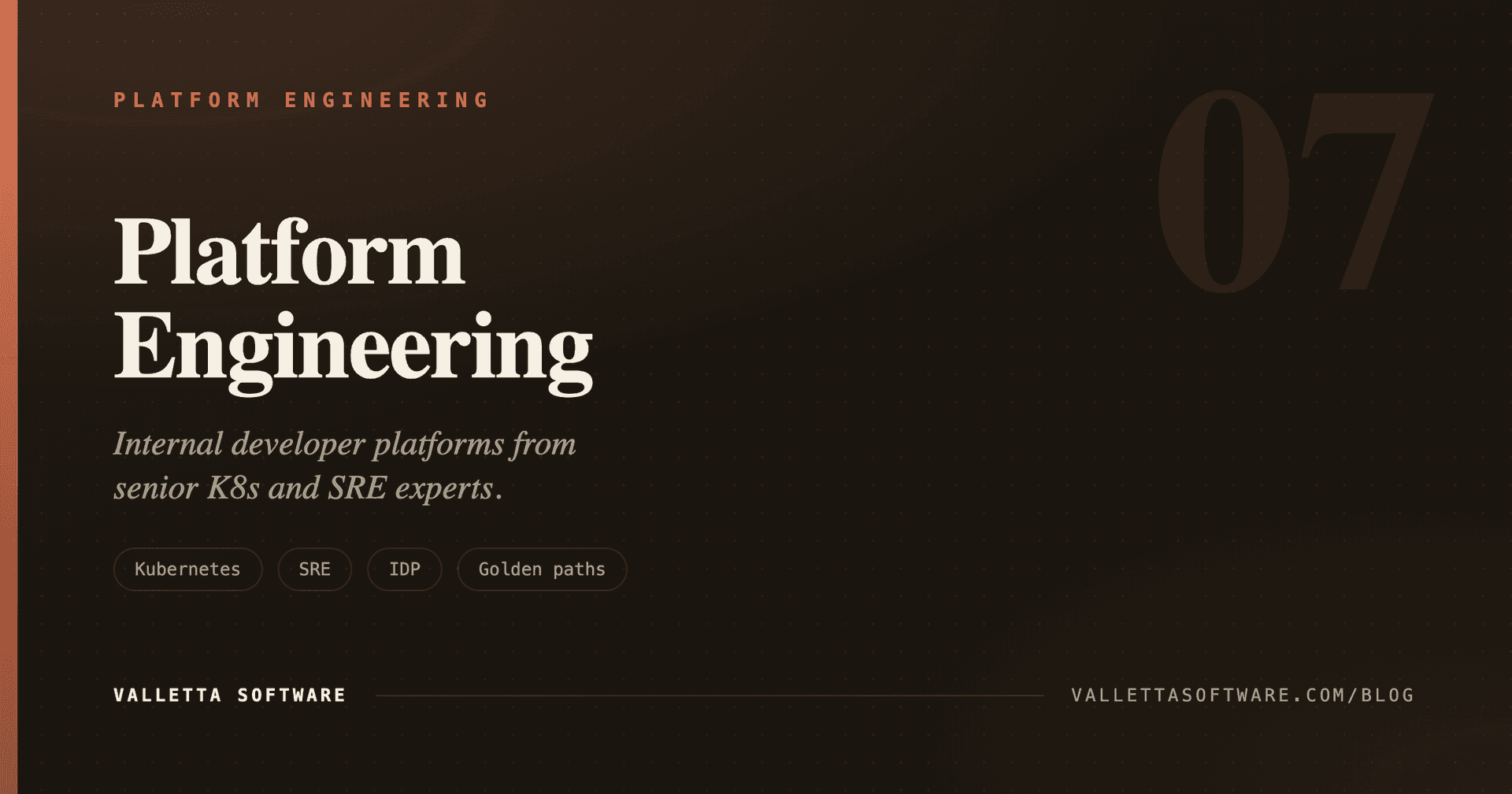 Platform Engineering Services: K8s and SRE Experts