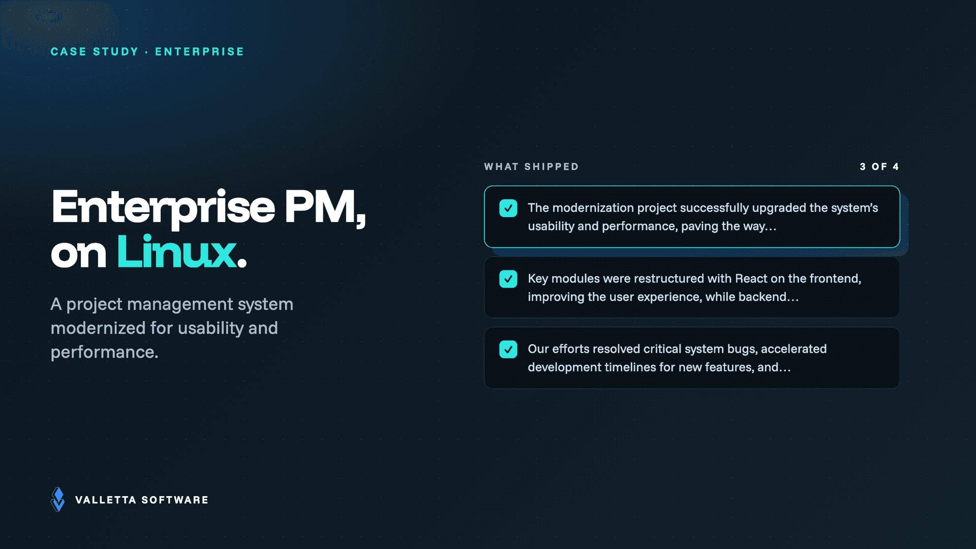 Transforming Enterprise Project Management for Linux