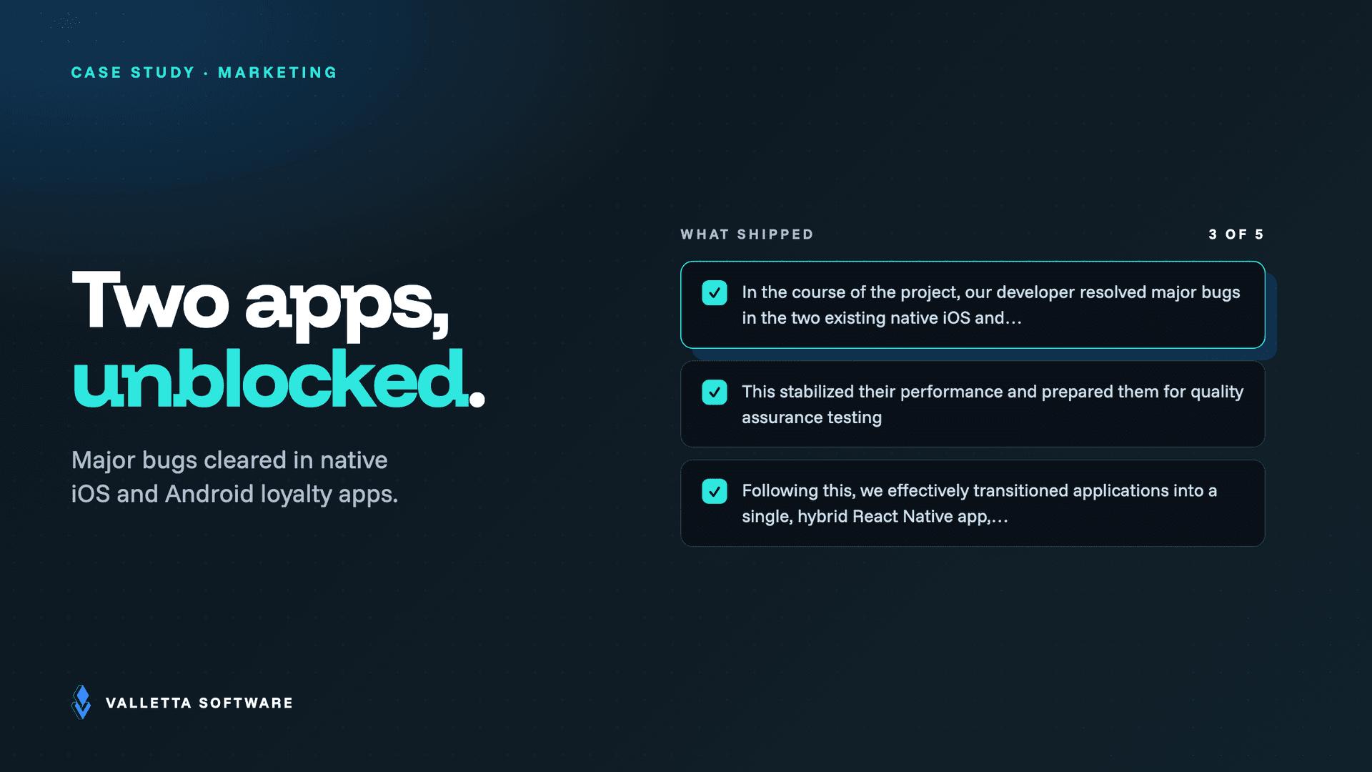 Marketing & loyalty management platform