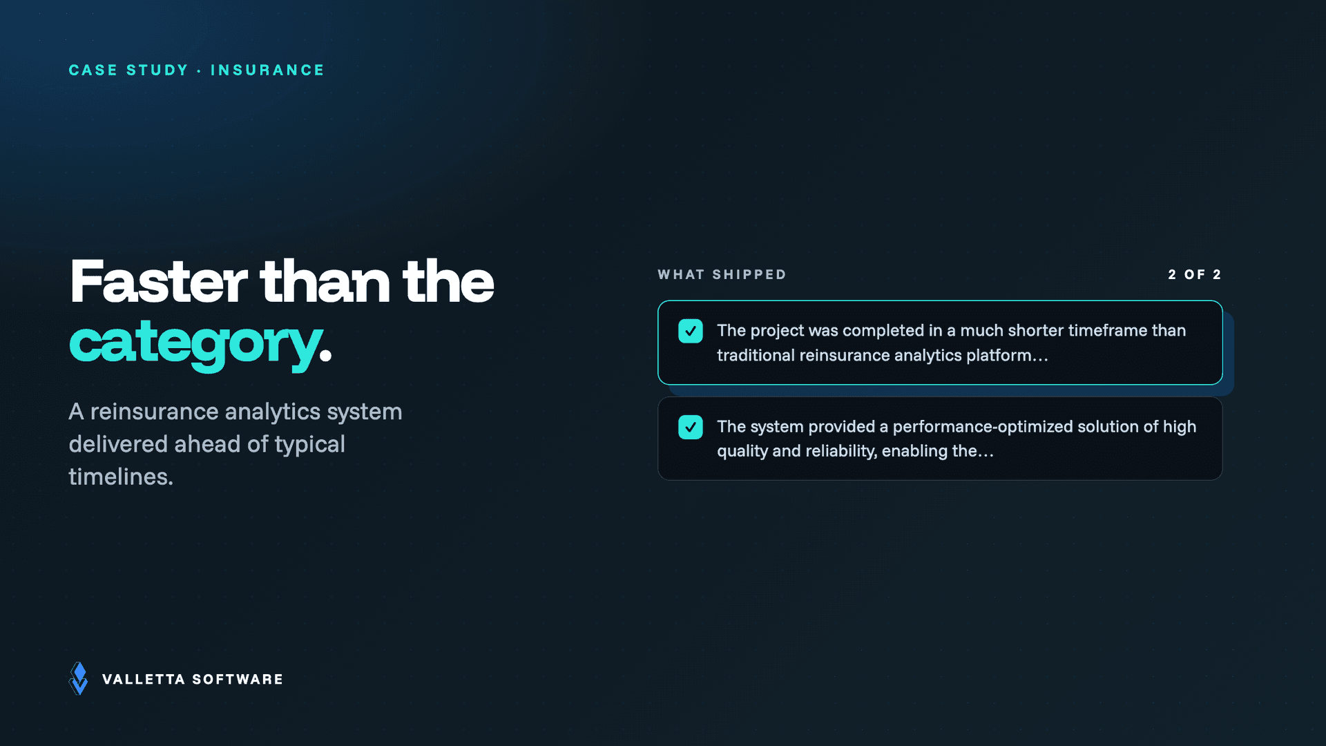 Reinsurance Analytics System Development