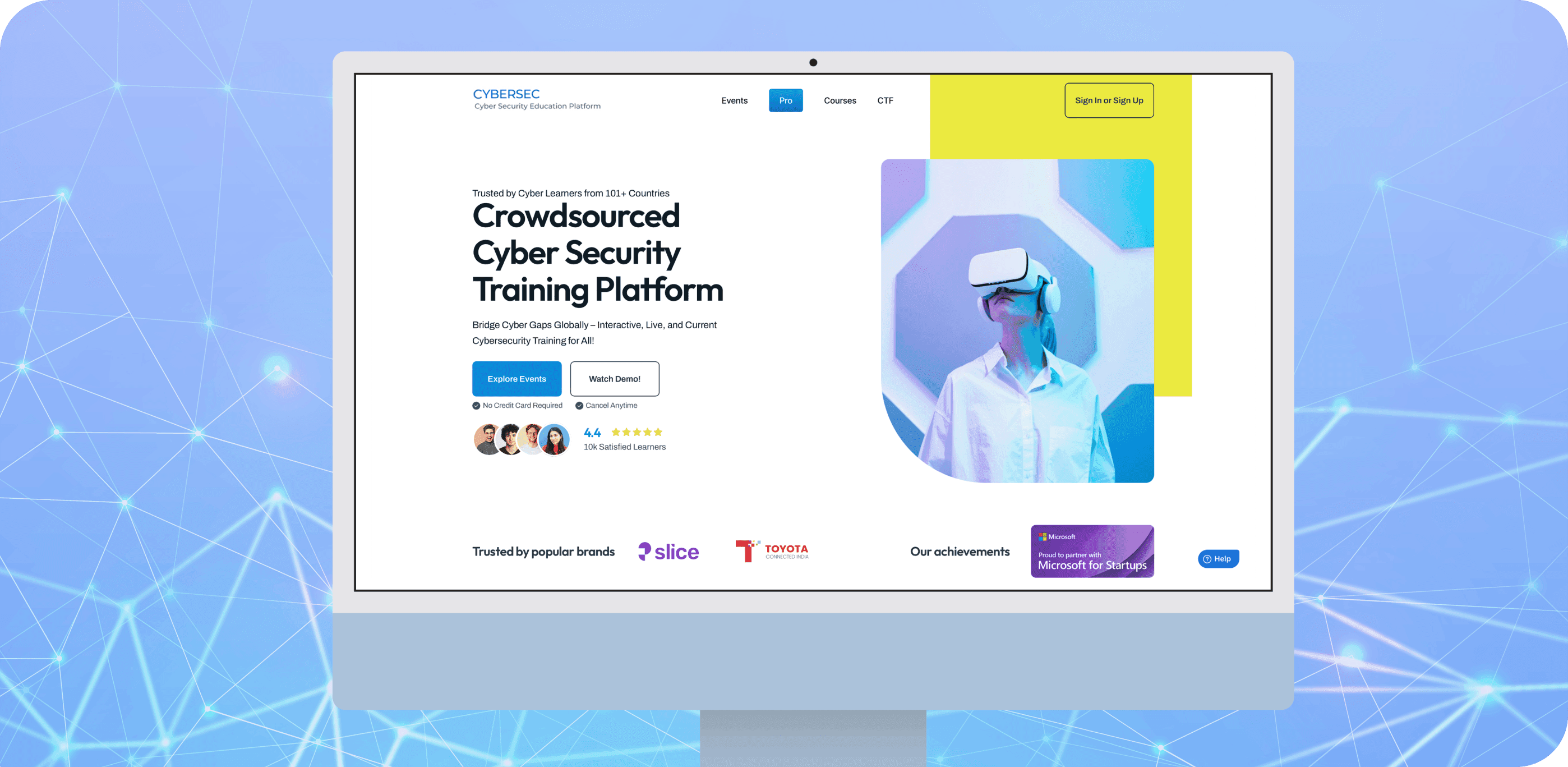 Cybersecurity Learning Platform for Individuals and Companies